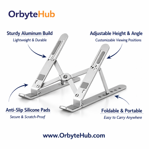 Adjustable Laptop Aluminum Stand