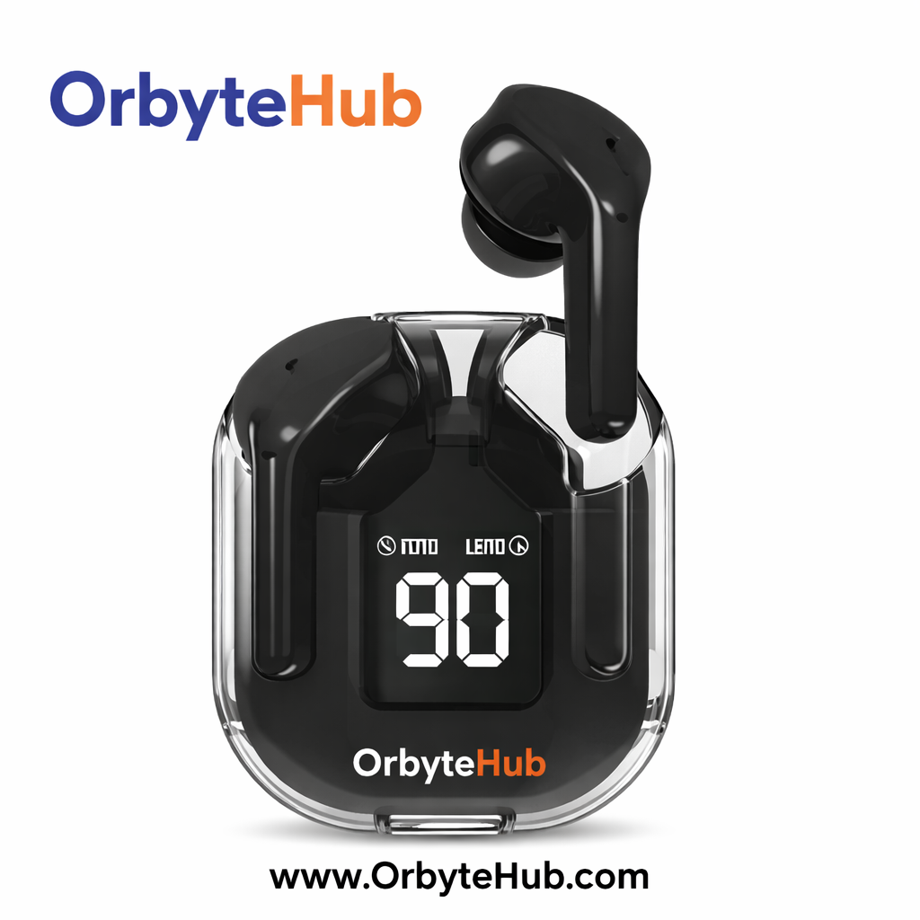 Wireless Earbuds – Bluetooth 5.3, LED Display