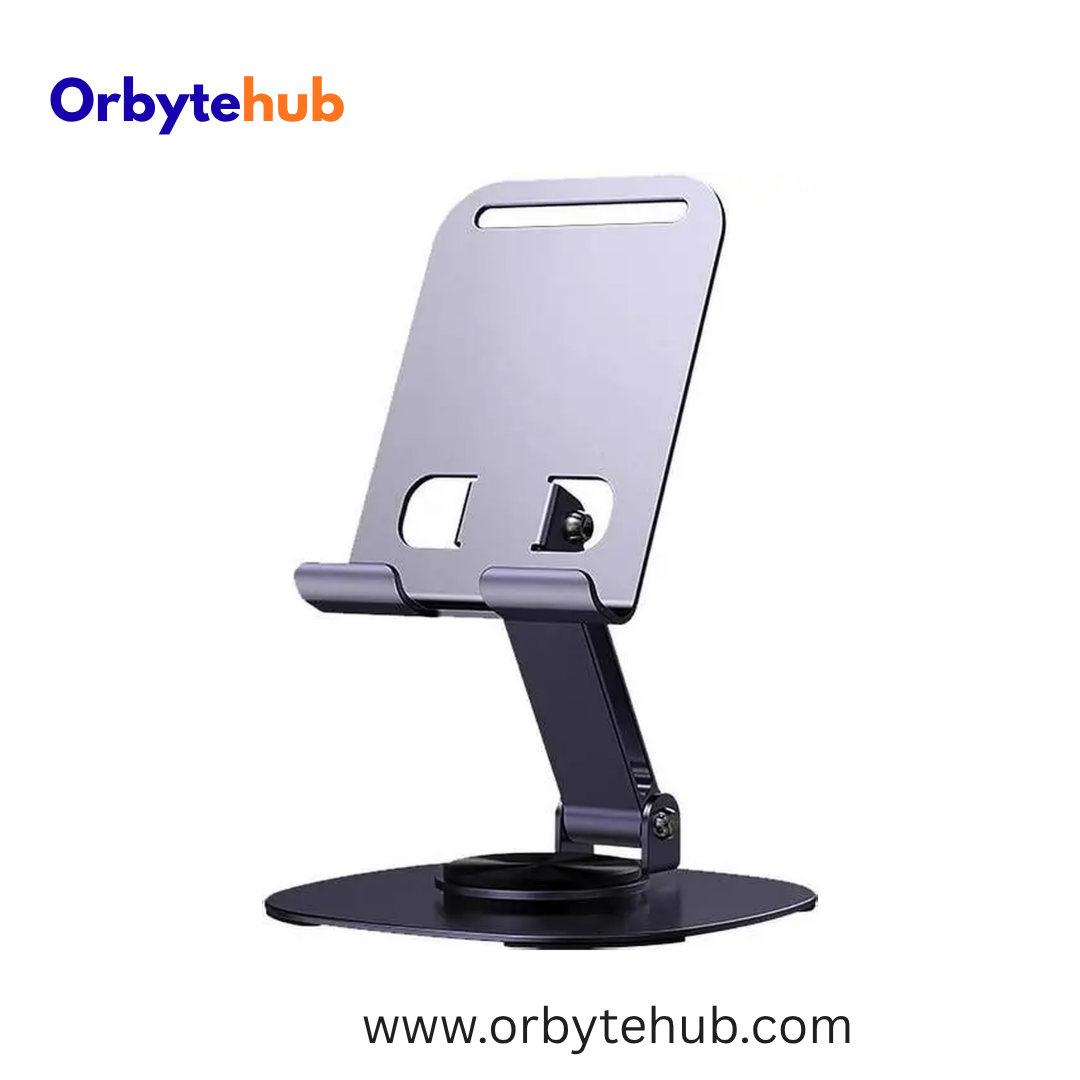 mobile holder with 360‑degree rotation.